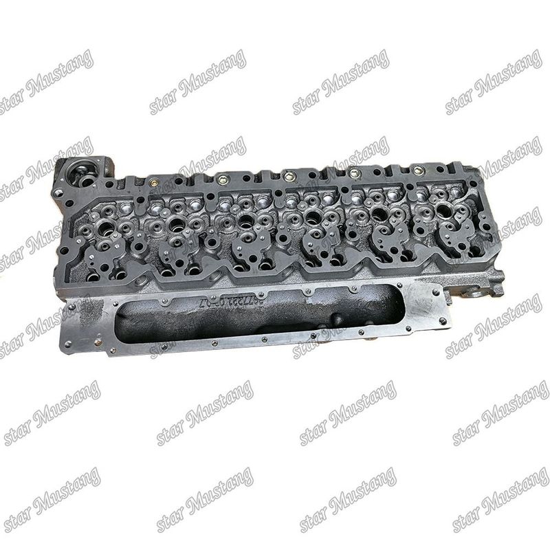 6D107 PC200-8 หัวกระบอกเครื่อง A 4988954 3977221 สําหรับอะไหล่เครื่อง KOMATSU