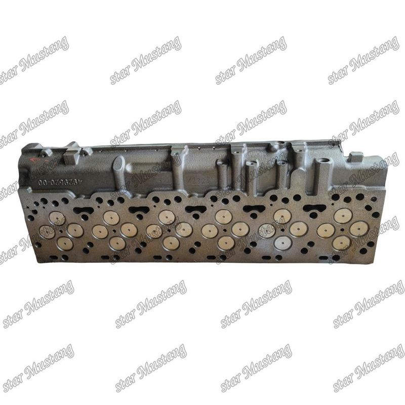 QSC8.3 การประกอบหัวกระบอกเครื่องยนต์ 24V 46298847 3973630 สําหรับอะไหล่เครื่องยนต์ Cummins