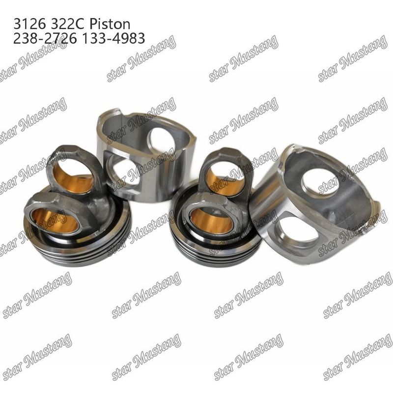 พิสตันด้วยปิน 3126 322C ห้องขนาด 74mm 238-2726 133-4983