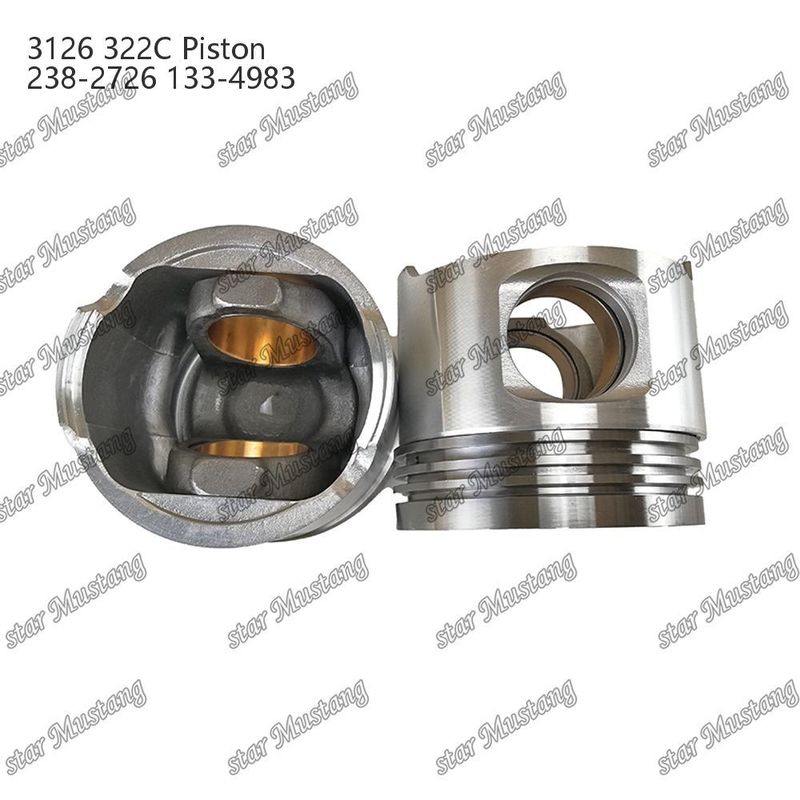 พิสตันด้วยปิน 3126 322C ห้องขนาด 74mm 238-2726 133-4983