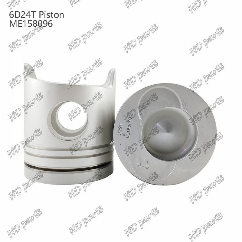 พิสตัน 6D24T ห้องเผาไหม้ 69 มม 3.3 ห้องโฉมสอง x3x4 มม ME158096 สําหรับอะไหล่เครื่องยนต์ Mitsubishi
