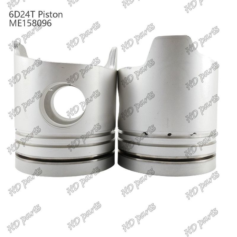 พิสตัน 6D24T ห้องเผาไหม้ 69 มม 3.3 ห้องโฉมสอง x3x4 มม ME158096 สําหรับอะไหล่เครื่องยนต์ Mitsubishi