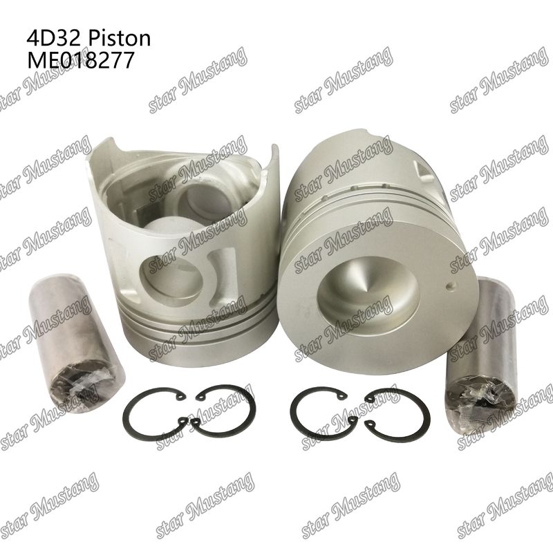 4D32 ห้องพิสตันเครื่องยนต์ ขนาด 52 มม ความสูง 112.3 มม 2.8HKx2x4 มม ME018277 สําหรับอะไหล่เครื่องยนต์ Mitsubishi