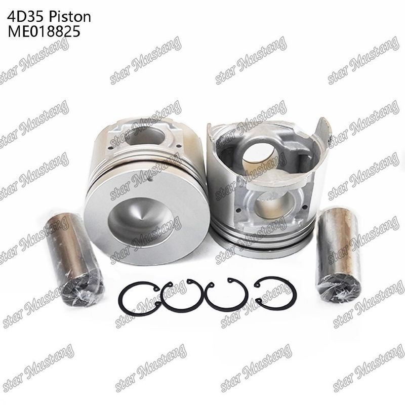 4D35 เครื่องยนต์พิสตอนด้วย Alfin โดยไม่มีน้ํามัน แกลเลอรี่ ME018825 สําหรับเครื่องยนต์ Mitsubishi