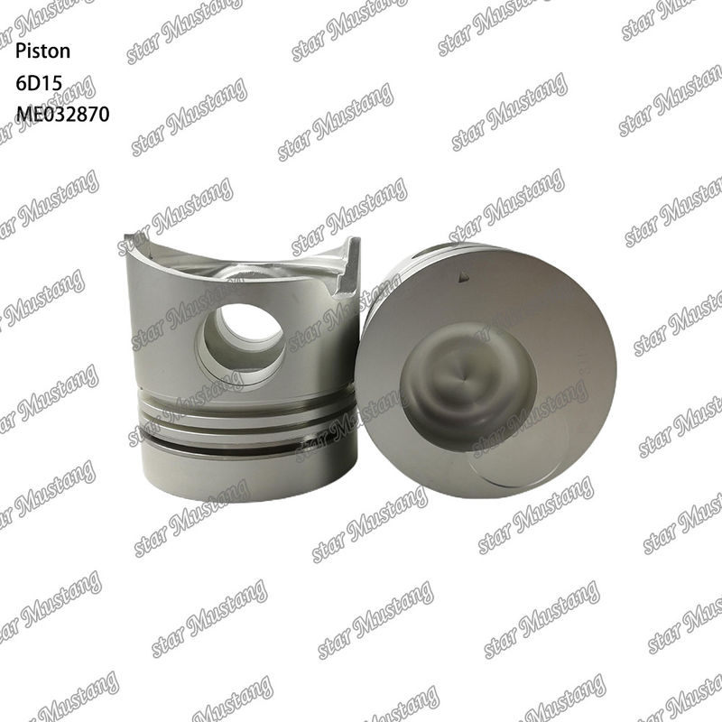 6D15 เครื่องยนต์ พิสตัน แบบเก่า ME032870 สําหรับเครื่องยนต์ Mitsubishi