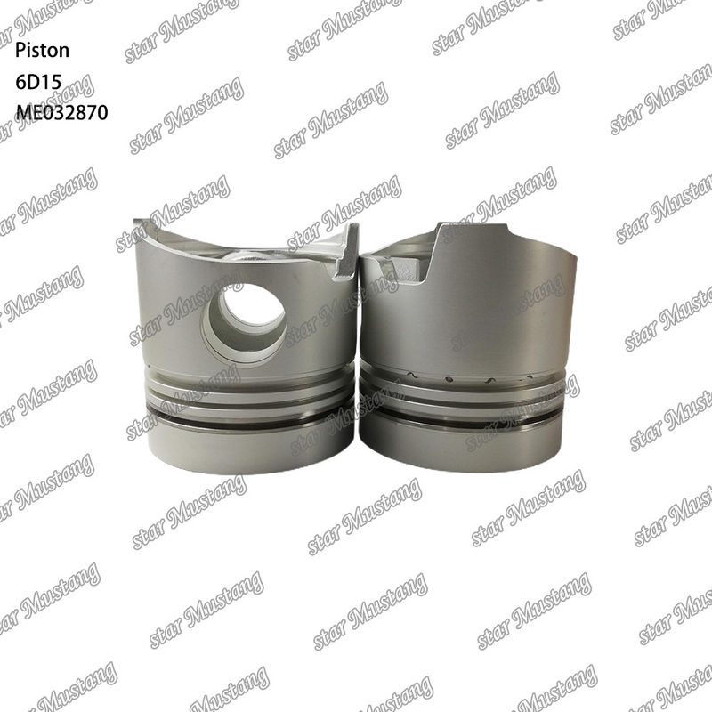 6D15 เครื่องยนต์ พิสตัน แบบเก่า ME032870 สําหรับเครื่องยนต์ Mitsubishi
