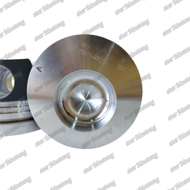 6D16T ห้องพิสตันเครื่องยนต์ ขนาด 62.5mm 3kx2.5x4mm ช่อง Pin 38mm ME072065 23411-93C10 สําหรับอะไหล่เครื่องยนต์ Mitsubishi