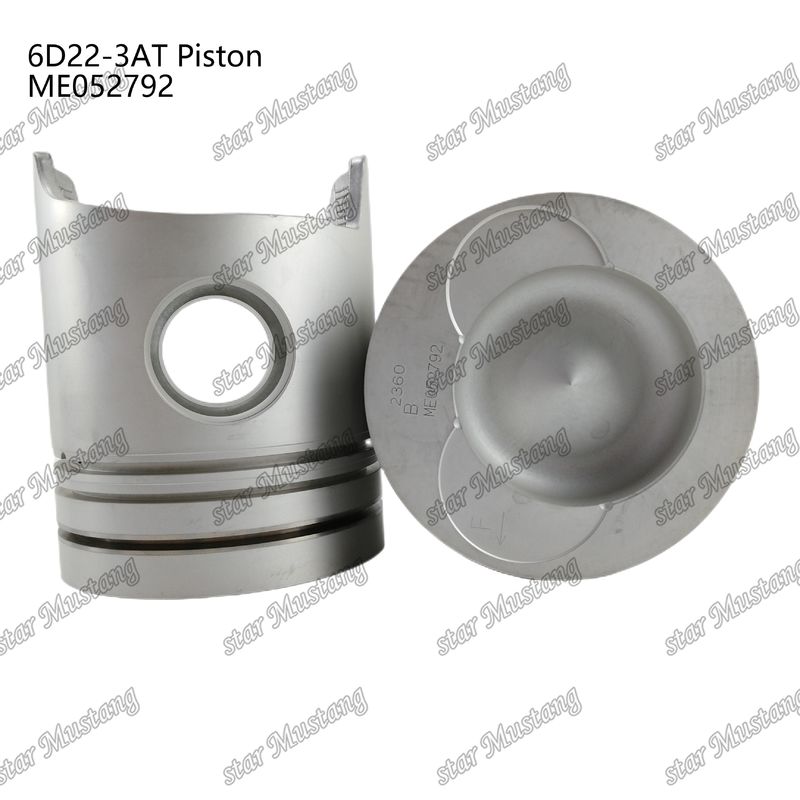 6D22-3AT ห้องพิสตันเครื่องยนต์ ขนาด 80 มม 3.3Kx3x4 มม ME052792 สําหรับอะไหล่เครื่องยนต์ Mitsubishi