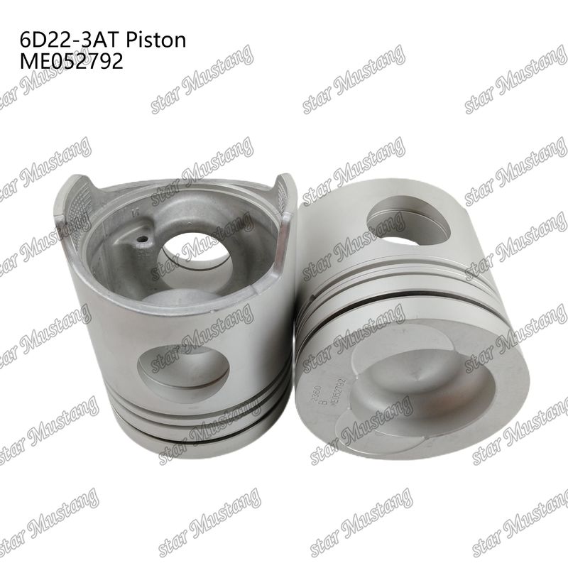 6D22-3AT ห้องพิสตันเครื่องยนต์ ขนาด 80 มม 3.3Kx3x4 มม ME052792 สําหรับอะไหล่เครื่องยนต์ Mitsubishi