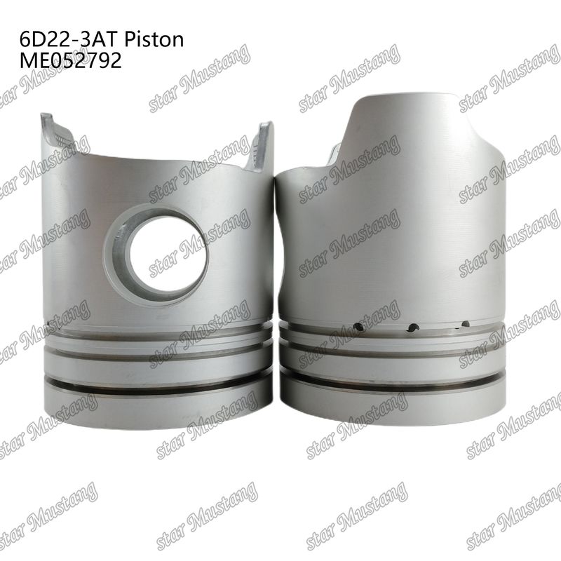 6D22-3AT ห้องพิสตันเครื่องยนต์ ขนาด 80 มม 3.3Kx3x4 มม ME052792 สําหรับอะไหล่เครื่องยนต์ Mitsubishi