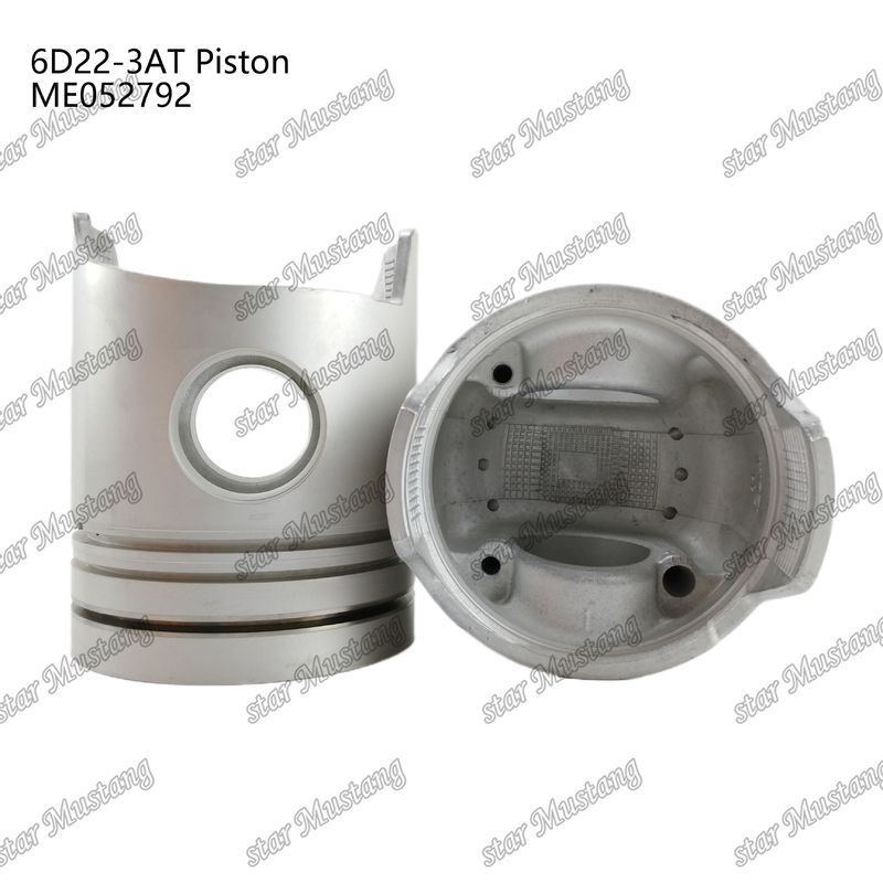 6D22-3AT ห้องพิสตันเครื่องยนต์ ขนาด 80 มม 3.3Kx3x4 มม ME052792 สําหรับอะไหล่เครื่องยนต์ Mitsubishi