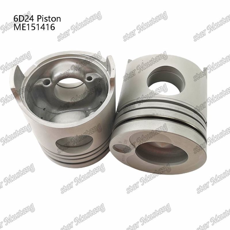 6D24 ห้องพิสตันเครื่องยนต์ ขนาด 69mm 3.3Kx3x4mm ME151416 สําหรับอะไหล่เครื่องยนต์ Mitsubishi