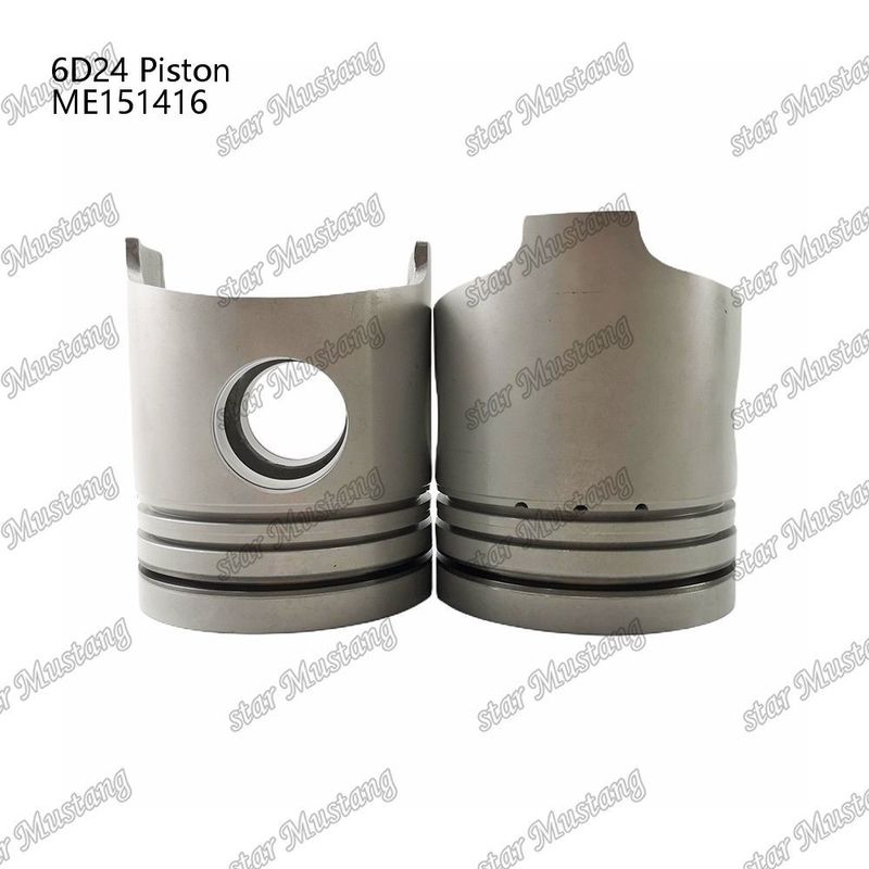 6D24 ห้องพิสตันเครื่องยนต์ ขนาด 69mm 3.3Kx3x4mm ME151416 สําหรับอะไหล่เครื่องยนต์ Mitsubishi