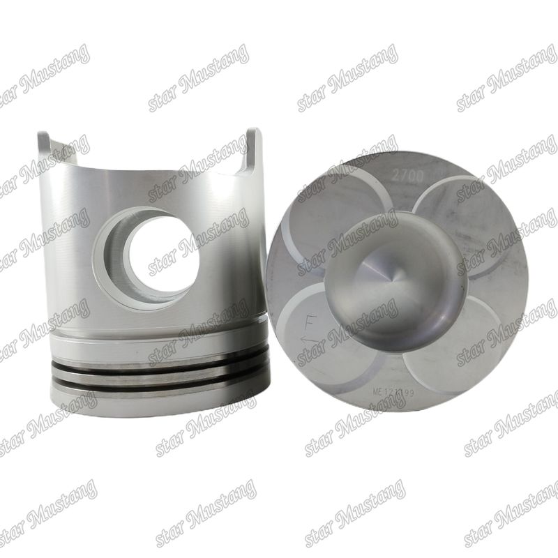 6D40 ห้องพิสตันเครื่องยนต์ ขนาด 72mm ME121199 ME121778 สําหรับอะไหล่เครื่องยนต์ Mitsubishi