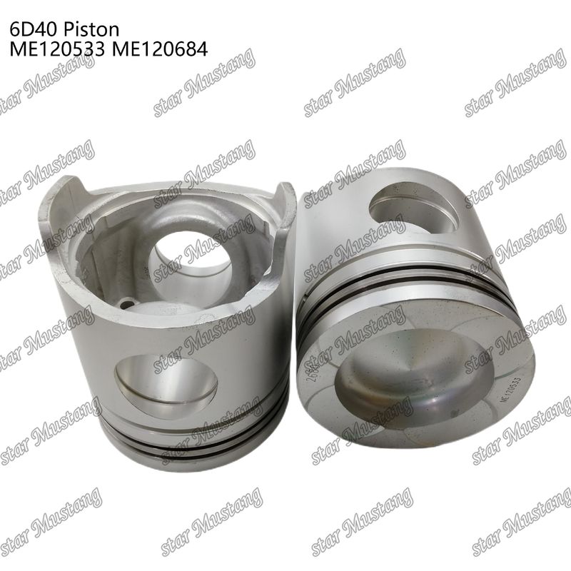 6D40 ห้องพิสตันเครื่องยนต์ ขนาด 90mm ME120533 ME120684 สําหรับอะไหล่เครื่องยนต์ Mitsubishi
