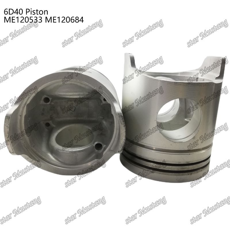 6D40 ห้องพิสตันเครื่องยนต์ ขนาด 90mm ME120533 ME120684 สําหรับอะไหล่เครื่องยนต์ Mitsubishi