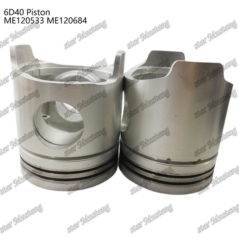 6D40 ห้องพิสตันเครื่องยนต์ ขนาด 90mm ME120533 ME120684 สําหรับอะไหล่เครื่องยนต์ Mitsubishi
