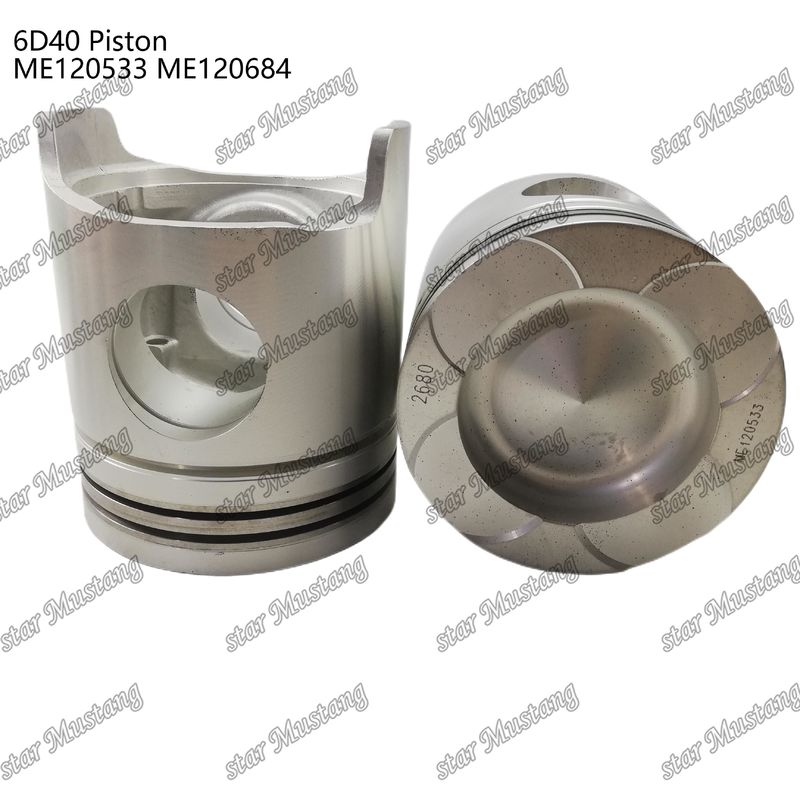 6D40 ห้องพิสตันเครื่องยนต์ ขนาด 90mm ME120533 ME120684 สําหรับอะไหล่เครื่องยนต์ Mitsubishi