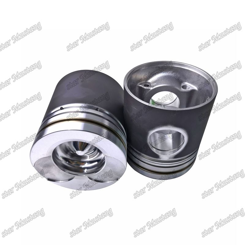 พิสตัน D1146 0214B 65.02501-0214B พร้อมเครื่องเย็นภายใน สําหรับ Doosan เครื่องยนต์ดีเซล