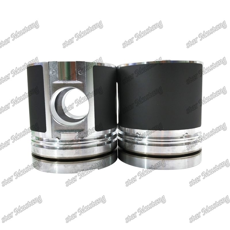 พิสตอน D1146 ด้านล่างเรียบ 65.02501-0507 สําหรับ Doosan ส่วนซ่อมเครื่องยนต์ดีเซล