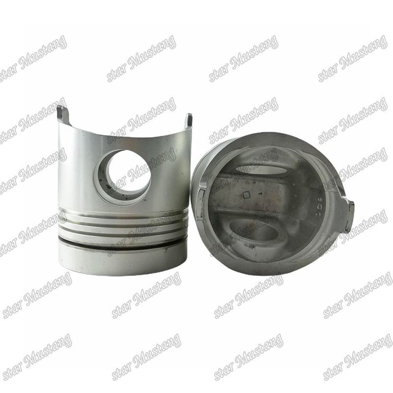 8DC91T เครื่องยนต์ พิสตัน ME090167 ขนาดห้อง 79 มม. แหวนน้ํามัน 4 มม. สําหรับเครื่องยนต์ Mitsubishi