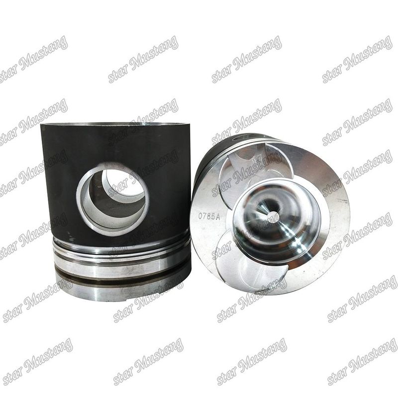 พิสตอง D1146 ด้านล่างเรียบ 65.02501-0785A สําหรับ Doosan เครื่องยนต์ดีเซล ซ่อมแซมชิ้นส่วน