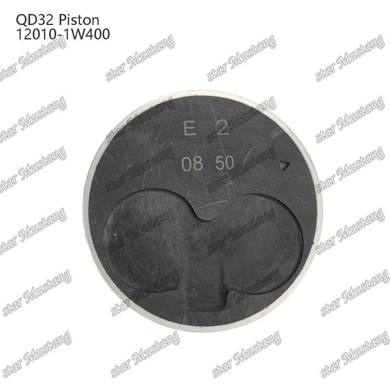 QD32 พิสตันเครื่องยนต์ พร้อมโรงงานน้ํามัน 12010-1W400 สําหรับอะไหล่เครื่องยนต์ Mitsubishi