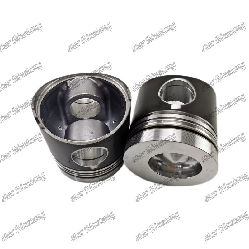 พิสตัน D2848 DV15 ไม่มีเครื่องปัด 65.02501-0774 สําหรับ Doosan ส่วนซ่อมเครื่องยนต์ดีเซล