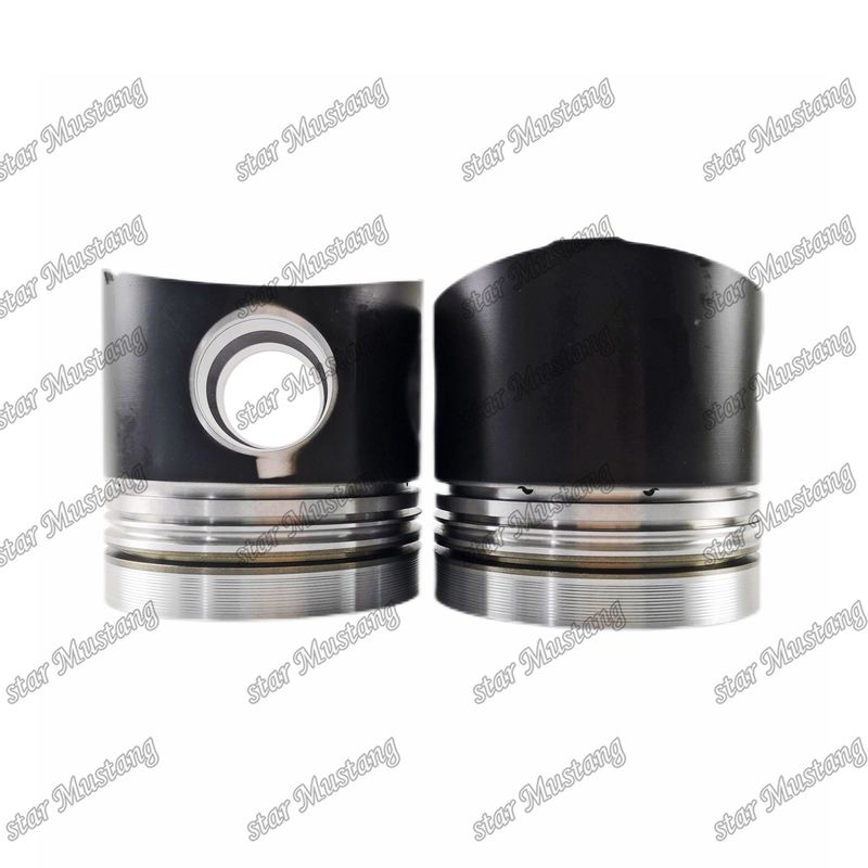 พิสตัน D2848 DV15 ไม่มีเครื่องปัด 65.02501-0774 สําหรับ Doosan ส่วนซ่อมเครื่องยนต์ดีเซล