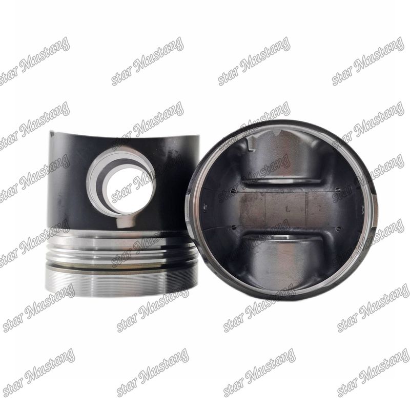 พิสตัน D2848 DV15 ไม่มีเครื่องปัด 65.02501-0774 สําหรับ Doosan ส่วนซ่อมเครื่องยนต์ดีเซล