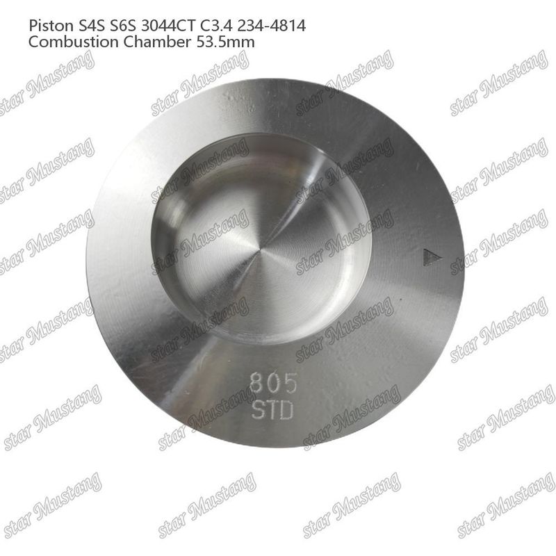 S4S S6S 3044CT C3.4 เครื่องยนต์ พิสตัน Alfine ห้องขนาด 53.5 มิลลิเมตร แหวนน้ํามัน 4.5 มิลลิเมตร 234-4814 สําหรับอะไหล่เครื่องยนต์ Mitsubishi