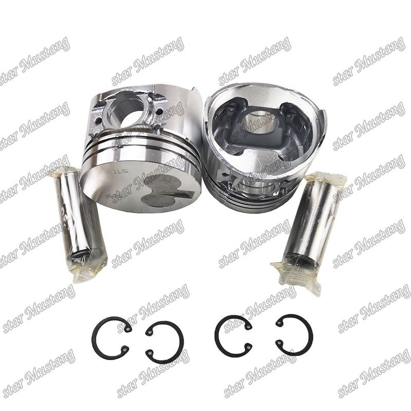 พิสตัน 2D70E-5 3TNV70 2YM15 3YM20 119515-22080 สําหรับ Yanmar ส่วนซ่อมเครื่องยนต์ดีเซล