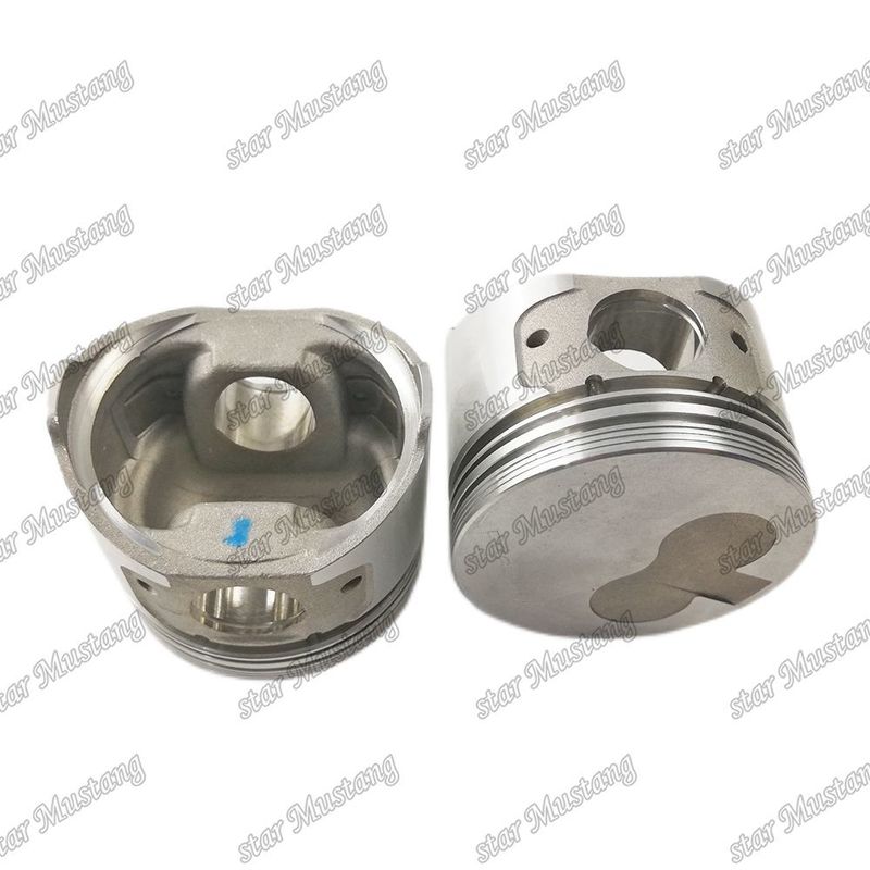 พิสตัน 2TNV66 3TNV66 J5Z ความสูง 53mm 119200-99100 สําหรับ Yanmar ส่วนซ่อมเครื่องยนต์ดีเซล