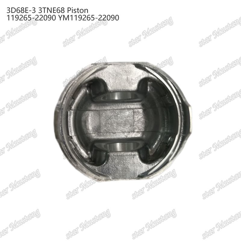 พิสตัน 3D68E-3 3TNE68 ความสูง 53 มม 119265-22090 YM119265-22090 สําหรับ Yanmar เครื่องยนต์ดีเซล ซ่อมชิ้นส่วน