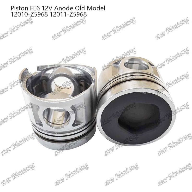 FE6 เครื่องยนต์ พิสตัน 12 วาล์ว 12010-Z5968 12011-Z5968 สําหรับอะไหล่เครื่องยนต์ Nissan