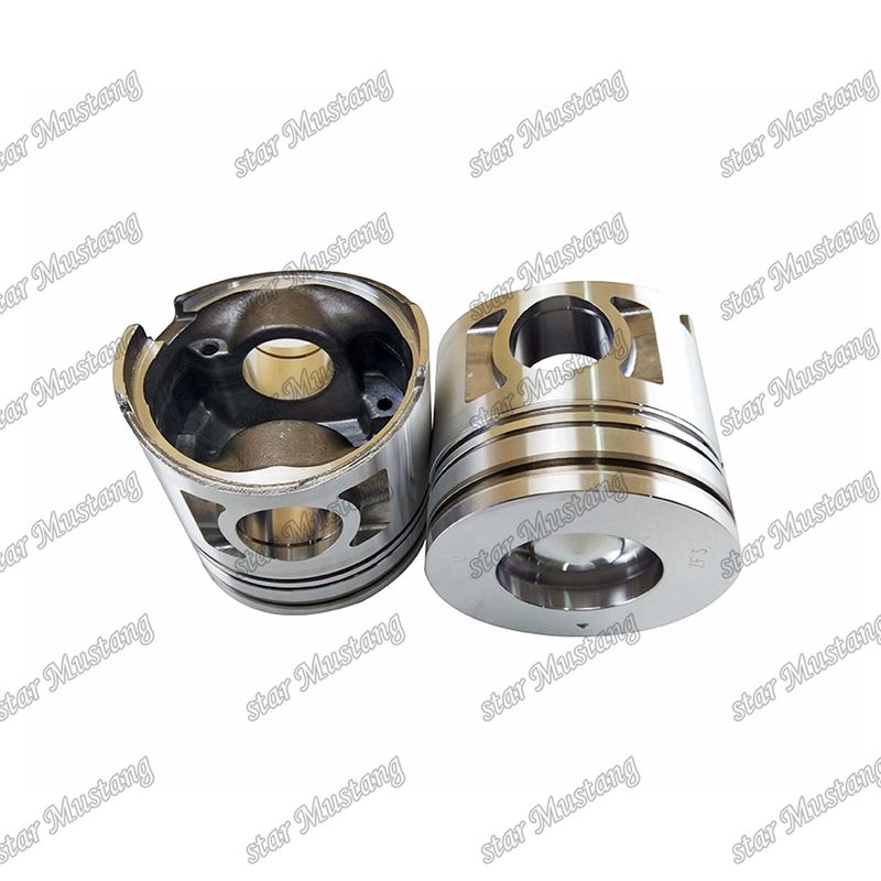 FE6T เครื่องยนต์ พิสตัน 24V ขนาดห้อง 56mm 2.5x2x3mm 12013-5968 สําหรับอะไหล่เครื่องยนต์ Nissan