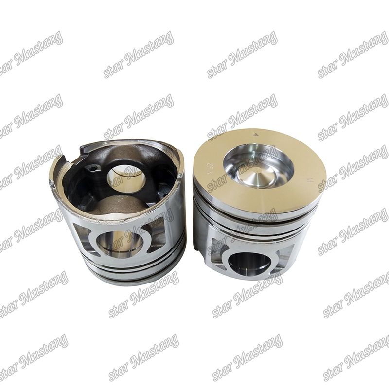 FE6T เครื่องยนต์ พิสตัน 24V ขนาดห้อง 56mm 2.5x2x3mm 12013-5968 สําหรับอะไหล่เครื่องยนต์ Nissan