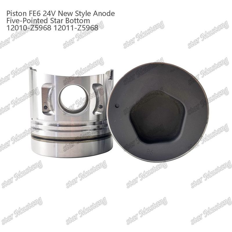 FE6T เครื่องยนต์ พิสตอน 24 วอท ประเภทใหม่ 2.5x2x4mm 12011-Z5776 12011-Z5506 12011-Z5968 สําหรับอะไหล่เครื่องยนต์ Nissan