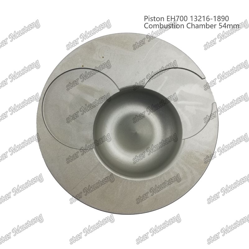 กล่องเผาไหม้พิสตัน EH700 54mm 13216-1890 สําหรับ Hino เครื่องยนต์ดีเซล ชิ้นส่วนซ่อม