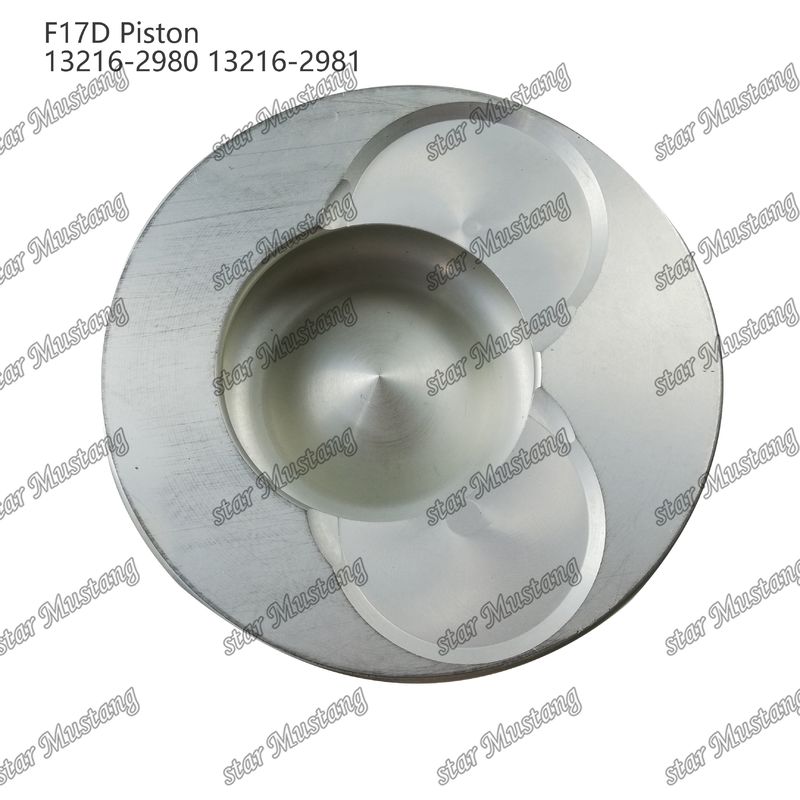 พิสตัน F17D ห้องเผาไหม้ 69mm 13216-2980 13216-2981 สําหรับเครื่องยนต์ไดเซล Hino