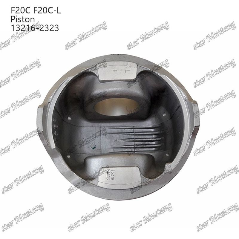 พิสตัน F20C-L ด้านราบ 13216-2323 สําหรับเครื่องยนต์ไดเซล Hino
