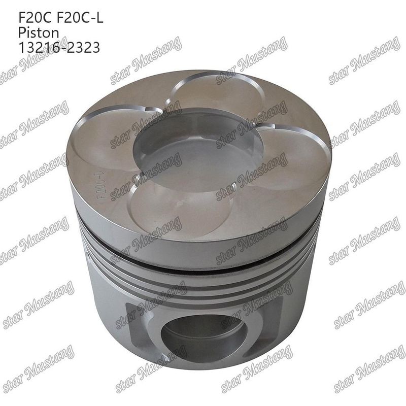 พิสตัน F20C-L ด้านราบ 13216-2323 สําหรับเครื่องยนต์ไดเซล Hino