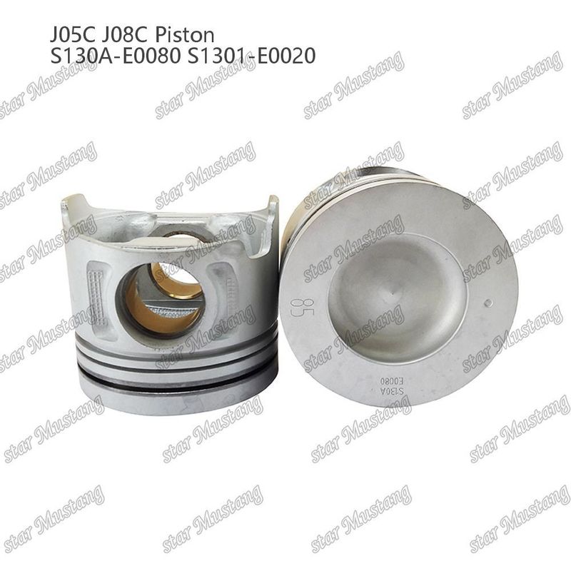 พิสตอง J05C J08C พร้อมกล่องทองแดง 65 มิลลิเมตร ห้องเผาไหม้