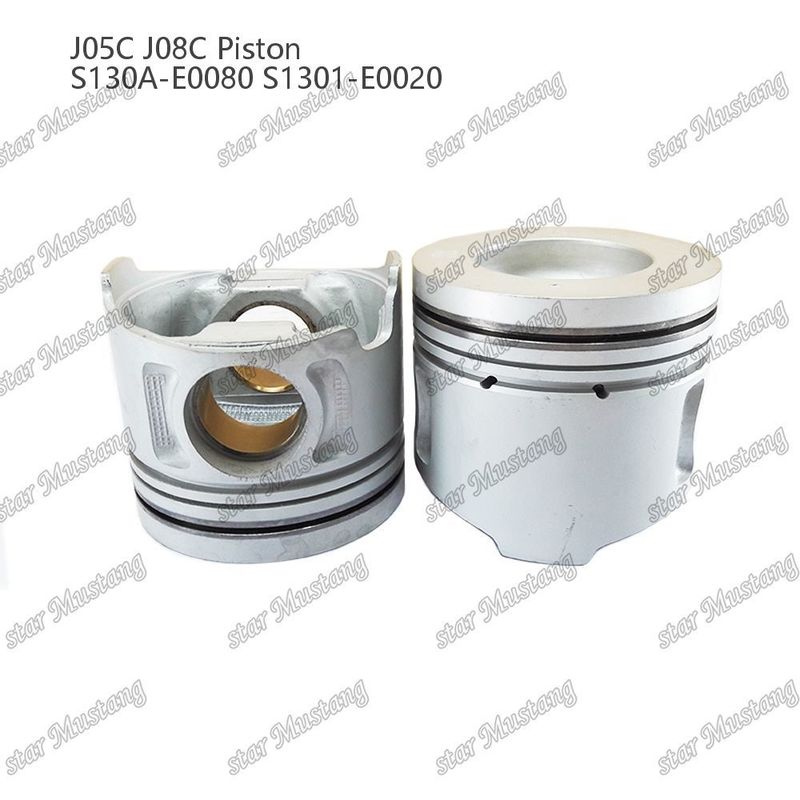 พิสตอง J05C J08C พร้อมกล่องทองแดง 65 มิลลิเมตร ห้องเผาไหม้