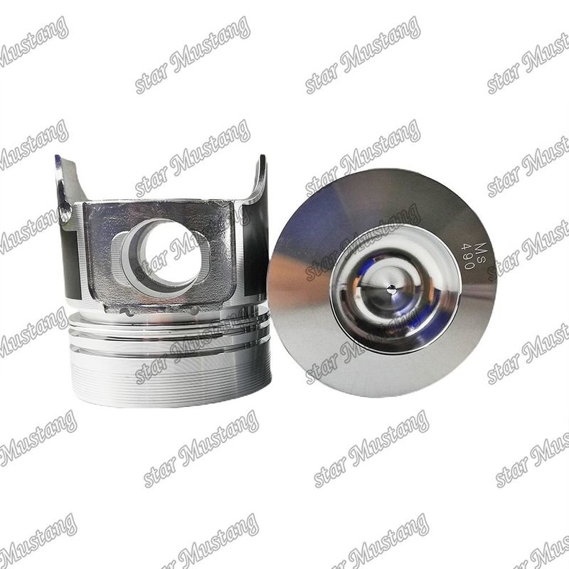 พิสตัน 3TN78 3D78-1 ความสูง 87mm 129100-22080 สําหรับ Yanmar เครื่องยนต์ดีเซล ซ่อมชิ้นส่วน
