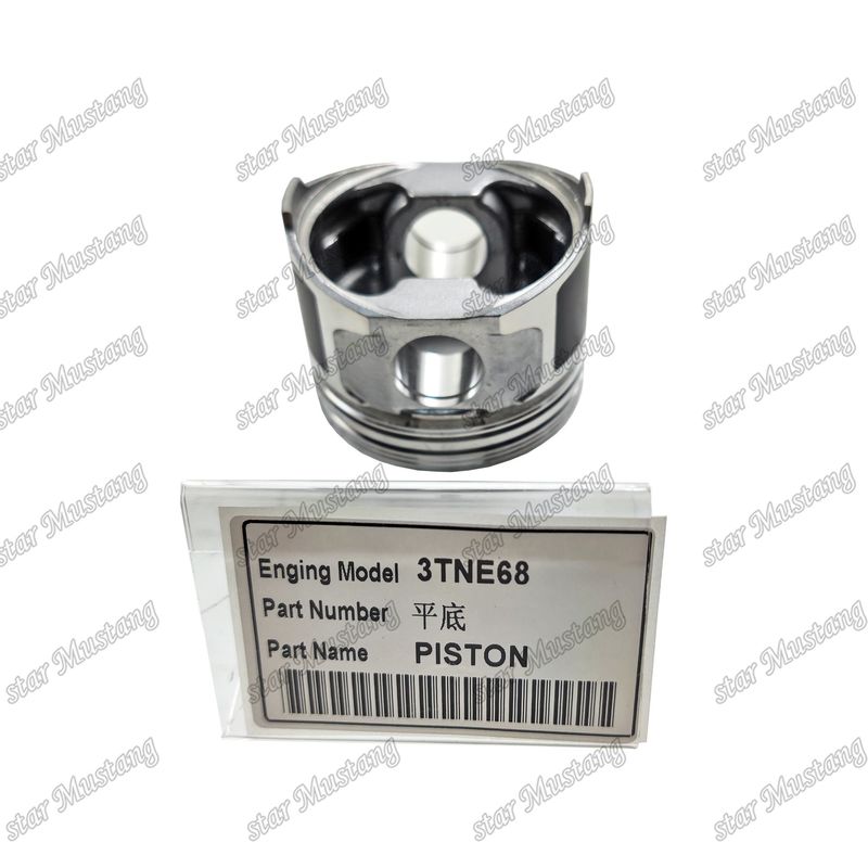 พิสตัน 3TNE68 FLAT 53mm 119265-22080 119326-22080 YM119265-22080 YM119326-2208 สําหรับ Yanmar ส่วนซ่อมเครื่องยนต์ดีเซล