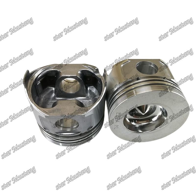 พิสตัน 3TNE82A 71mm ความสูงห้องเผาไหม้ 44mm 119813-22080 สําหรับ Yanmar เครื่องยนต์ดีเซล ซ่อมชิ้นส่วน