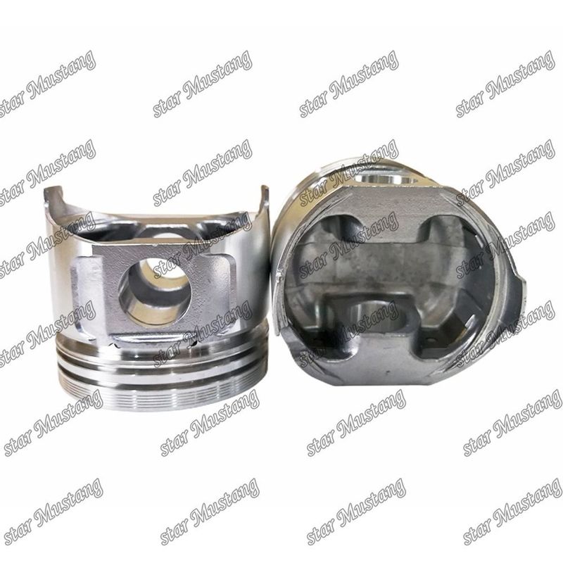 พิสตัน 3TNE82A 71mm ความสูงห้องเผาไหม้ 44mm 119813-22080 สําหรับ Yanmar เครื่องยนต์ดีเซล ซ่อมชิ้นส่วน