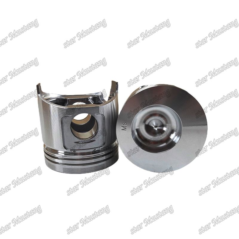 พิสตัน 4TNE84T ความสูง 84mm ห้องเผาไหม้ ขนาด 45mm 129002-22090 สําหรับ Yanmar เครื่องยนต์ดีเซล ซ่อมชิ้นส่วน