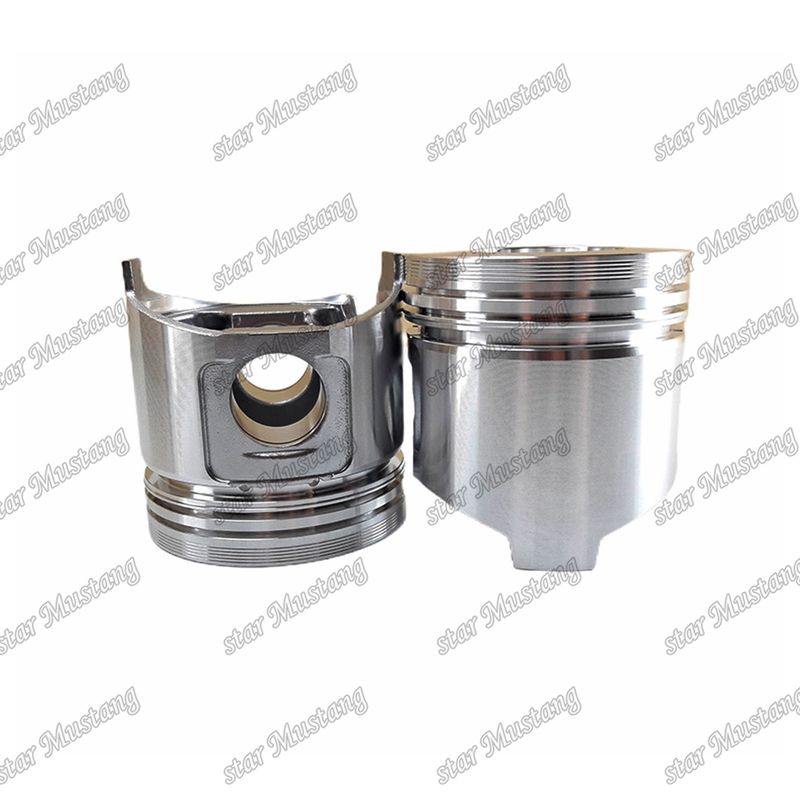 พิสตัน 4TNE84T ความสูง 84mm ห้องเผาไหม้ ขนาด 45mm 129002-22090 สําหรับ Yanmar เครื่องยนต์ดีเซล ซ่อมชิ้นส่วน